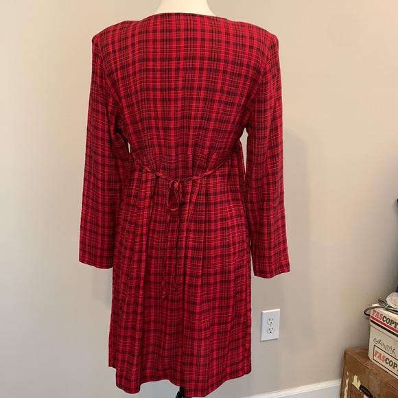 Jessica Lauren red maternity dress - Picture 3 of 4